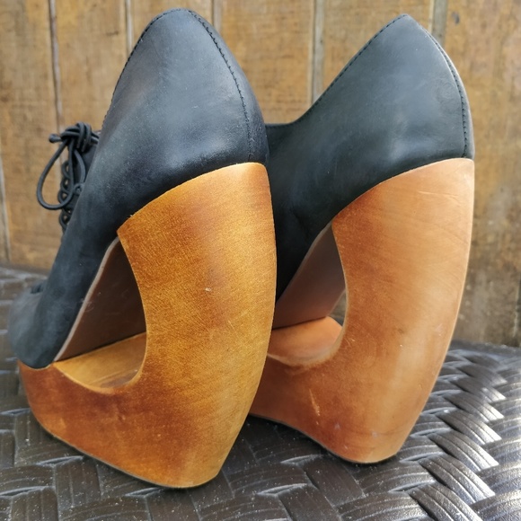 Jeffrey Campbell Lace Up Shoes - Picture 5 of 7